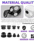 Go-To Grey Rubber Hole Plugs Set For Round Holes, 120 Piece Assortment In 9 Sizes, Silicone T-Shaped Stopper, image showing plug details