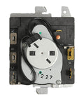 Dryer Timer WE4M533 Replacement Part For GE Dryers OEM Authorized Black Timer Module front view