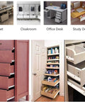 20 Inch Metal Drawer Slides Heavy Duty Drawer Runners With Screws White Bottom Fix Pull Out Rails Repair Kit Rust Resistant Smooth Quiet Operation 2 Pack for cabinet drawers