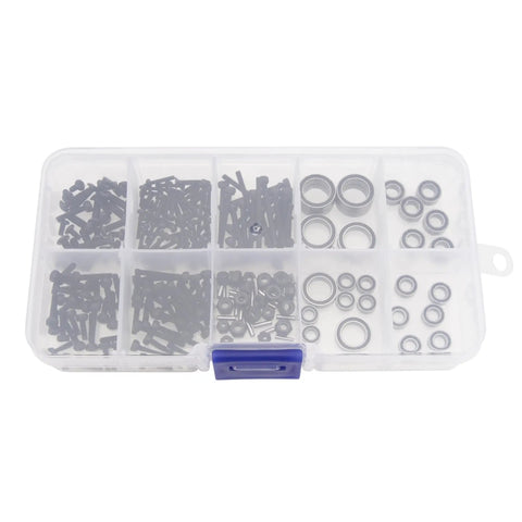 Ascent 18 RC Crawler 236 Piece Upgrade Kit With Bushings Bearings And Screws Beefed Up Stainless Steel CNC Machined Replacement Parts