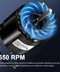 D132 Blower Motor Replacement For Fasco 3.3 Inch Shaded Pole Open Fan Motor with Ball Bearing Easy Install shown