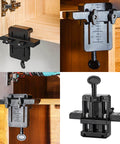 Must Have Cabinet Door Installation Jig Kit For Precise Alignment With Adjustable Punches Locators And Drill Templates