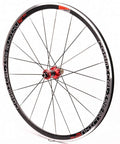 700C Road Bike Wheelset With 30mm Aluminum Rim Carbon Fiber Tube Hub Sealed Bearings Quick Release V Brakes