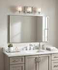 Kolt Modern Vanity Bath Lighting 3 Light LED Fixture In Polished Chrome 13.5 Watts Energy Efficient Vanity Light for bathroom