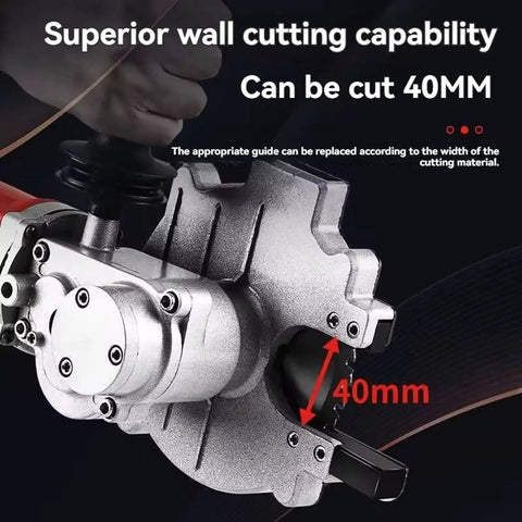 Heavy Duty Cordless Rebar Cutter 1380W With 2 Batteries, 180 Degree Rotating Head For Steel Metal Rods, high precision cutting capability.