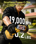 Tough As Nails Compact Three Inch Brushless Circular Saw Slides Right On To Your DeWalt 20 Volt Battery in use cutting metal.