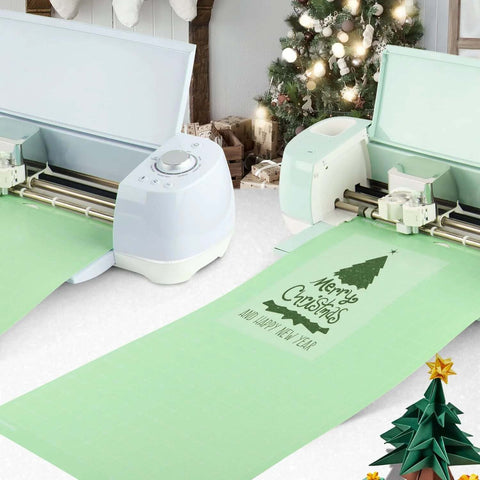 WorkLion 12x24 cutting mat for Cricut Explore/Air/Maker; green adhesive, non-slip mat on cutting machine