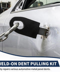 Universal Auto Body Pull And Weld Clamp Set 7Pcs for panel frame dent repair in use on car door dent