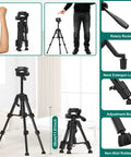 Green Cross Line Laser Level With 360 Degree Self Leveling Tripod 26 Inch Laser Leveler Tool For DIY Home Reno Projects Picture Hanging Floor Tile For Home Renovation, 65cm tripod