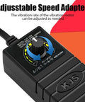 Adjustable speed adapter for 12V DC Vibration Motor 3800 RPM Mini Rotary Vibe For Electric Massage Beds And Chairs With Adjustable Speed