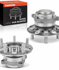 Two Pack Rear Wheel Bearing And Hub Assembly Five Lug For Acura RDX 2013 To 2018 And Honda CR-V 2012 To 2016 FWD Only Beefy Replacement