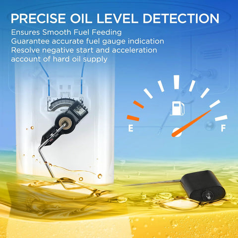 Fuel Pump Module Assembly For Chevy Tahoe 2002 To 2004 V8 5.3L And GMC Yukon 2002 To 2004 V8 5.3L close-up showing precise oil level detection.