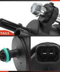 Close-up of Vapor Canister Purge Solenoid Valve Replaces OE Unit for Chevy Buick GMC Cadillac Cars SUVs showing connectors.