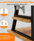 Built Different Industrial Metal Table Legs 30 By 24 Inch Heavy Duty Stand For Dining Desk with pre-drill holes and electric drill.