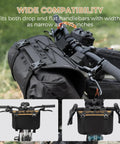 Bike Handlebar Harness For Bikepacking With Front Rack System And Flexible Mounting Options Big Capacity Fits Dry Bags