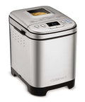 Stainless Steel Automatic Bread Maker With 12 Menu Presets 3 Crust Colors And 3 Loaf Sizes Up To 2 Lb Removable Nonstick Pan And Kneading Paddle