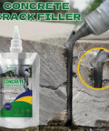 Concrete Crack Filler High Elasticity Liquid Cement Sealant for Driveways, Walkways, and Patios, Self Leveling Waterproof Repair, Quick Dry