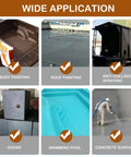 Industrial Grade High Pressure Polyurethane Foam Spray Machine With No Sweat Dual Pressure Gauges And Rapid 6.5KW Heating System For Wall Roof Insulation And Cold Storage Tank Foaming 110V applications in body painting, roof painting, swimming pool, and more.