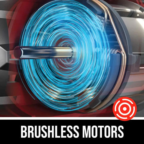 Brushless motor technology in Two Tool Drill Combo Kit With Brushless 12V Drill Driver And One Quarter Inch Hex Impact Driver