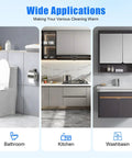 Hella Compact 2.1 Gallon Electric Mini Tank Water Heater with Instant Kickin Hot Flow for under sink kitchen and bathroom applications.