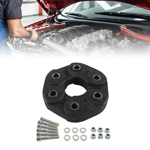 Heavy Duty Premium Rubber Prop Shaft Coupling Fix Kit For Mercedes Benz W202 W203 W210 W220 To Crush Vibe And Silence The Ride, rubber flex joint with hardware