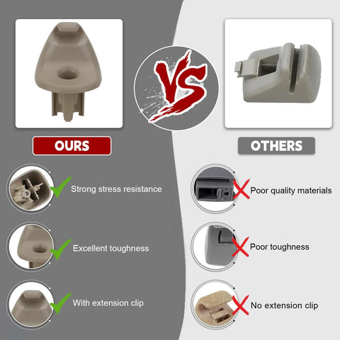 Comparison of Chevy Sun Visor Clip Holder 2 Pack For Silverado Sierra Tahoe Yukon Suburban 1999-2006 and other products