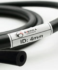 Top Notch High Performance Silicone Vacuum Hose Kit 4Mm I D Max 150 Psi Ultra High Temp Resistant Tubing For Automotive Turbo Engine And Air Intake With 10ft Length To Upgrade Your Vibe black 4mm ID hose label