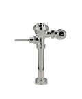 Exposed Closet Flush Valve Kit With 1.6 GPF Sweat Solder Kit Chrome Cast Wall Flange Clog Resistant Diaphragm