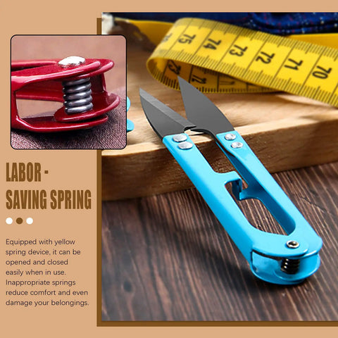Blue tool with integrated spring, highlighting effective spring mechanism, related to 240 Piece Compression Springs Kit.