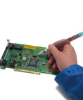 Hand using Pro Grade Flux Pen For Electronics Soldering Liquid Flux Dispensing Pen With Fine Tip Precision Applicator