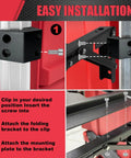 Installation steps for Heavy Duty Work Platform For Custom Toolboxes Built From High Strength Carbon Steel Truck Bed Storage