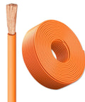 Hardcore Heavy Duty EV Power Wire Silicone Jacket Ultra Flexible Copper Core High Temp Automotive Cable on a spool.