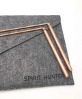 2 Pack Copper Dowsing Rods Made From 99.9 Percent Copper With Gift Bag Travel Case Divining Rods For Gold Water Spirits Ghost Hunting