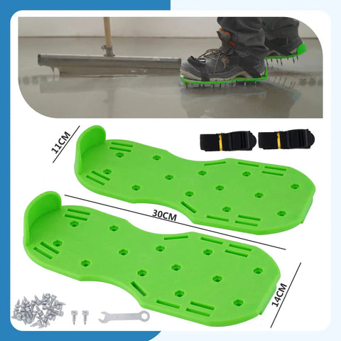 Pro Grade Self Leveling Concrete Tool Kit For Smooth Cement Floors With Spike Shoes And Roller Needle 13mm Durable PE Roller