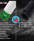 Comparison of 22mm Thin-Wall Wheel Protector Impact Socket and a standard socket in an engine setting.