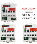 BDM CSG4A 2.4G Bluetooth Remote Control Kit With Control Box For 12V Kids Ride On Car CSR12T1A1B Replacement Parts display