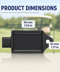 Capacitor Discharge Ignition Module For EZ Go Golf Cart 2004 Through 2008 MCI Engine Replacement CDI shown with dimensions.