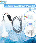 Ice Water Level Sensor Probe Kit With Harness For Commercial Ice Makers Compatible With I0600 I1400 ID0522A ID0452A ID0322A