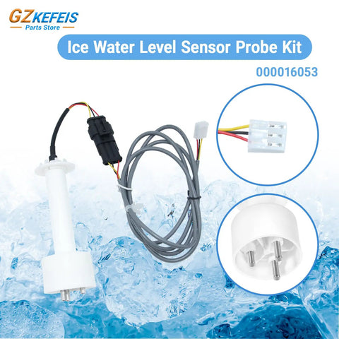 Ice Water Level Sensor Probe Kit With Harness For Commercial Ice Makers Compatible With I0600 I1400 ID0522A ID0452A ID0322A