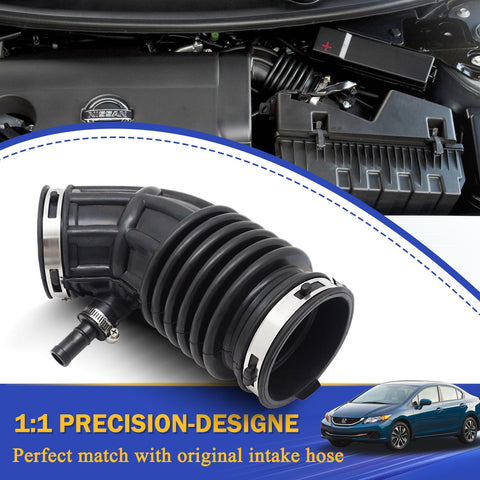 Air Intake Hose With Clamps For 2007 2013 Nissan Altima 2.5L 4 Cylinder Engine OE 16576JA000 Replace 696085