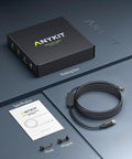 Type C Endoscope Camera With Light 1080P HD Borescope 8 Adjustable LED Lights Semi Rigid 16.5ft Cable IP67 waterproof box and contents