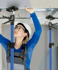 4 Pack Steel Telescopic Support Poles With Quick Adjustable Third Hand System used in drywall installation