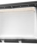 Dimmable 100W LED Wall Pack Light With Dusk to Dawn Photocell, 100-277V, 14000LM, 5000K Daylight Outdoor Security Lighting with aluminum housing.