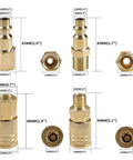 Real Deal One Quarter Inch NPT Quick Coupler Tool Connector Socket for Air Line Hose with Rust Proof Coat and Tight Seal Just for Serious Garage Crew and Pros Who Want Top Tier Quality Every Time brass quick coupler with dimensions