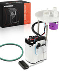 Electric Fuel Pump Module Assembly for Buick Enclave Cadillac XT5 Chevy GMC 3.6L V6 with gasket and seal, showcasing durable design.