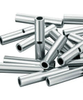 150 Pieces Non Insulated Butt Connectors 22 To 16 Gauge Copper Crimp Ferrule Terminals For Electrical DIY Splicing, Seamless Wire Connectors For Auto, Home, And Shop Projects, copper tubular crimp sleeves