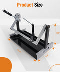 Motorcycle Engine Stand for Vertical Single Cylinder 2 Stroke or 4 Stroke Engines, DIY Ready, dimensions 22.3 x 12.6 inches