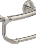 Traditional Toilet Paper Holder With Assist Bar For Seniors ADA Compliant Stainless Steel Grab Bar Heavy Duty 300 Lb Capacity