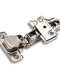 Full Overlay Frameless Soft Close Cabinet Hinges For Kitchen Doors 110 Degree Clip On Concealed European Hinges 6 Pack 3D Adjustable