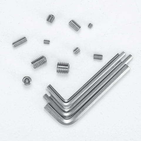 Stainless Steel Socket Head Screw Set 300 Pcs Allen Hex Cap Screws Kit With Metric M3 M4 M5 M6 M8 Sizes Grub Screws For Door Handles And Light Fixtures Rust Resistant And Durable Hardware For Tight Spaces